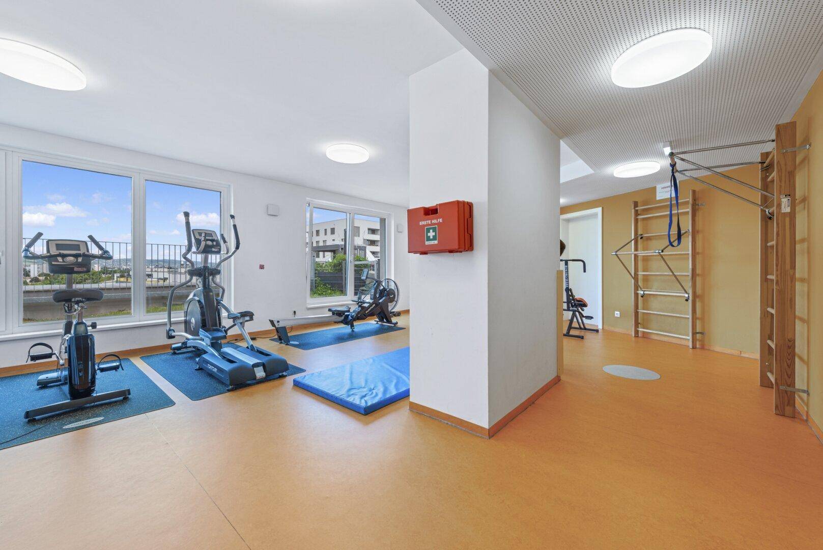 Ansicht Fitnessraum