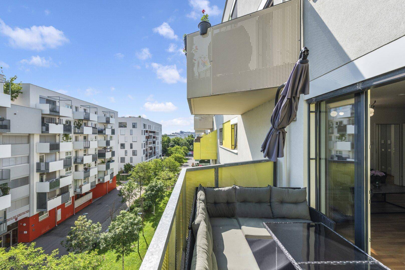 Ansicht Balkon