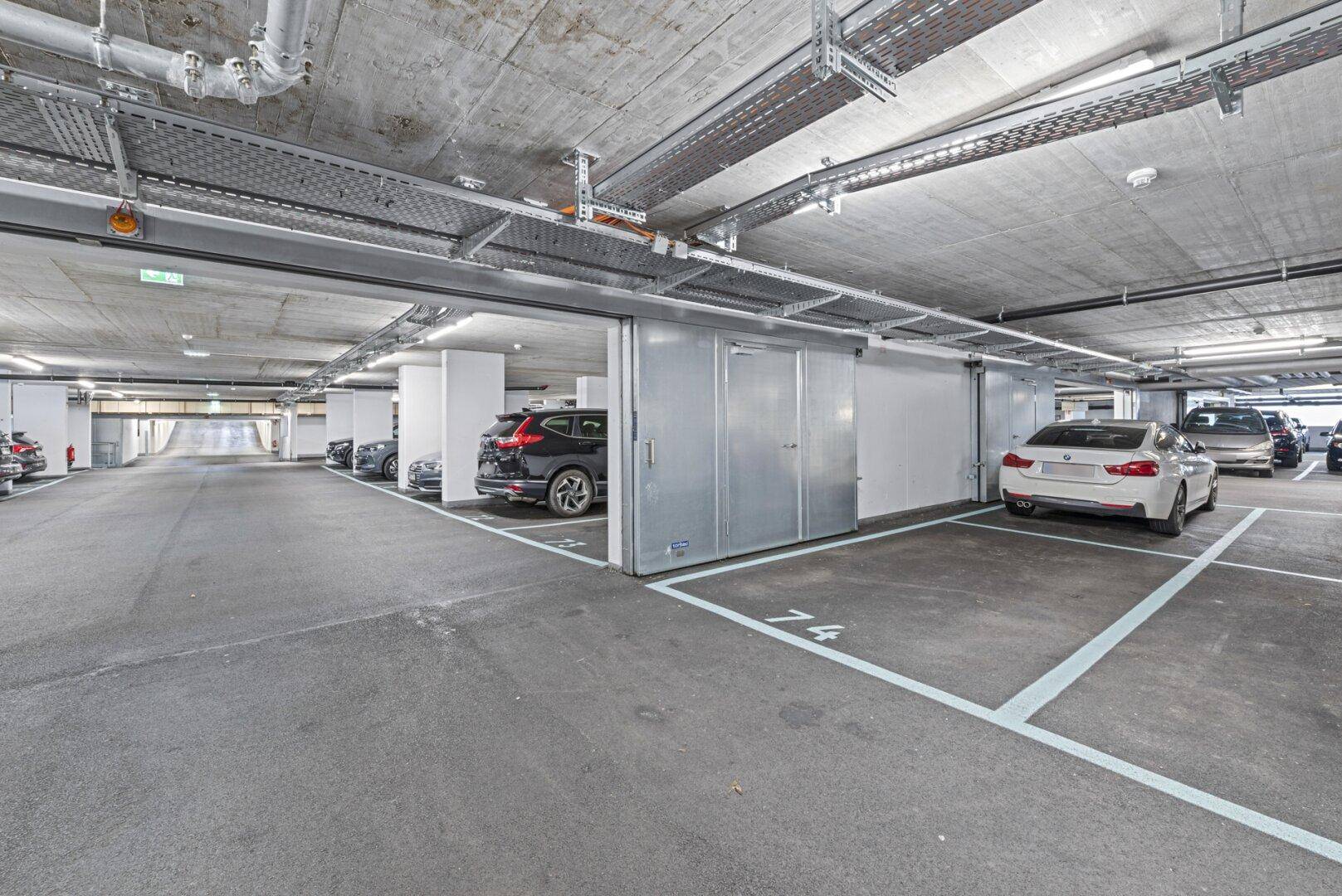 Ansicht Tiefgaragenplatz