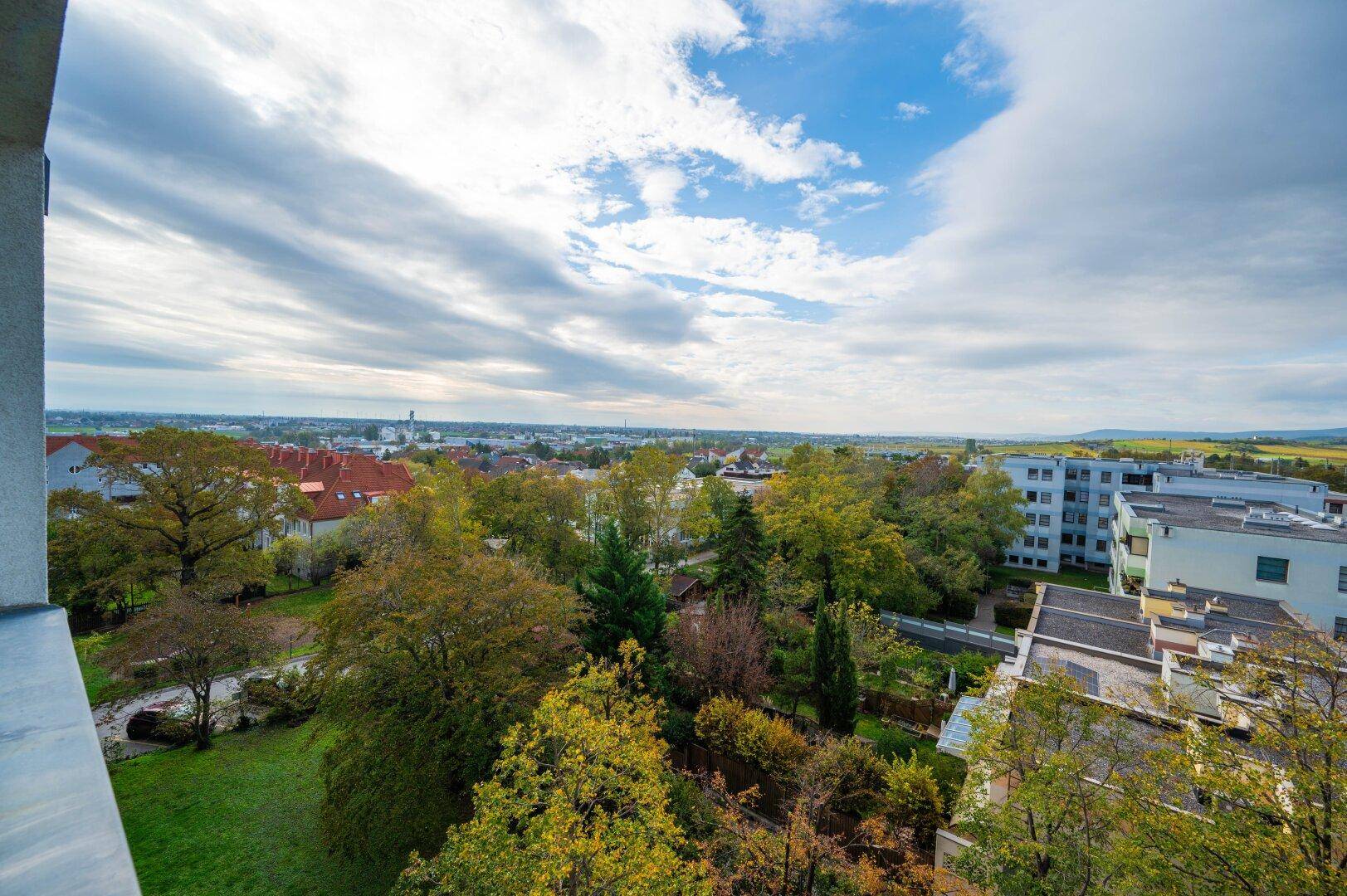 Fernblick bis zum Schneeberg