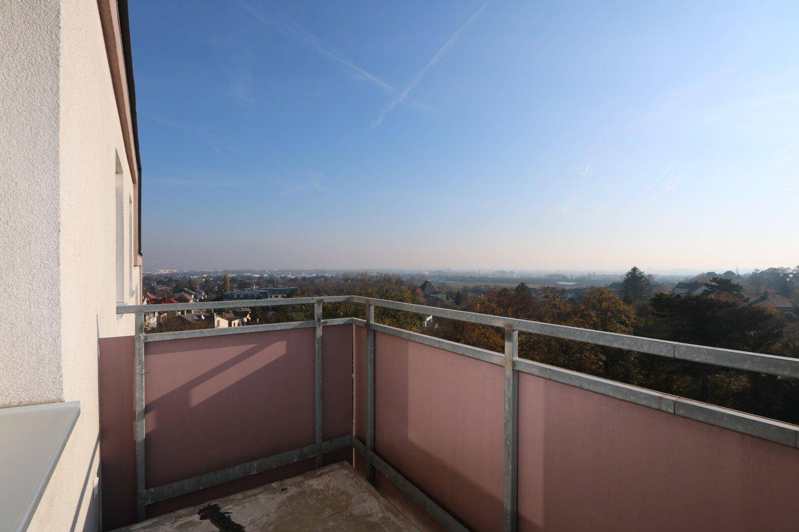 Balkon mit toller Fernsicht