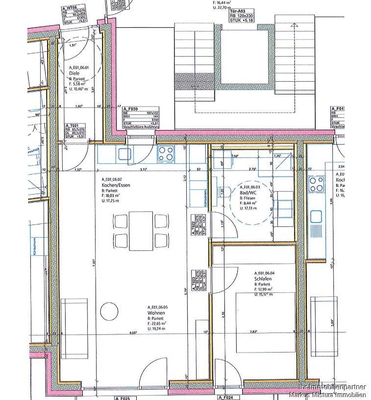Färbergasse 11a, Plan