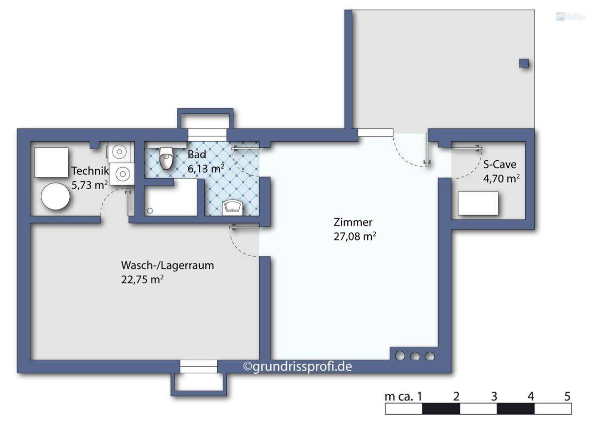 Grundriss Kellergeschoss