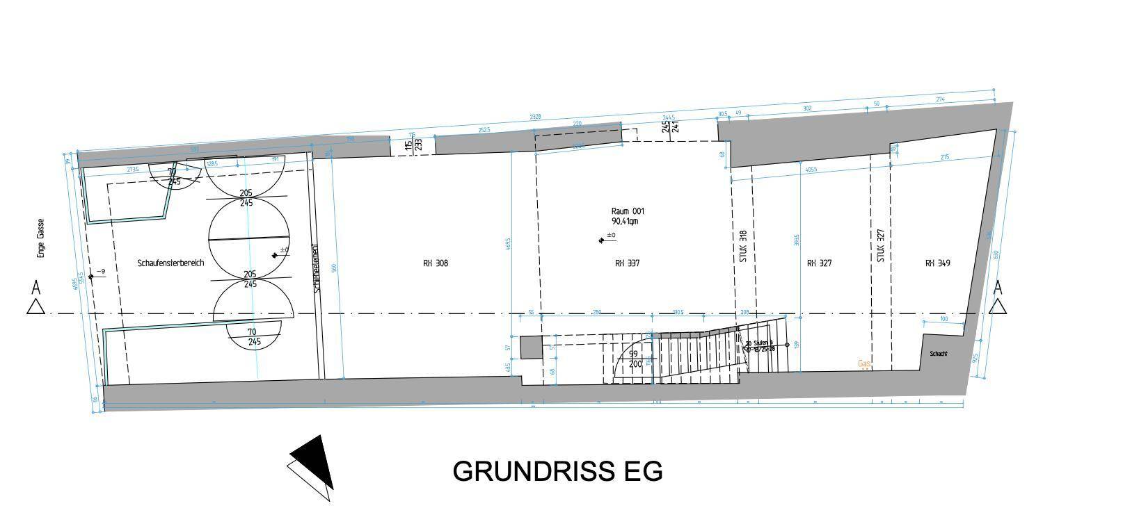 Grundrissplan