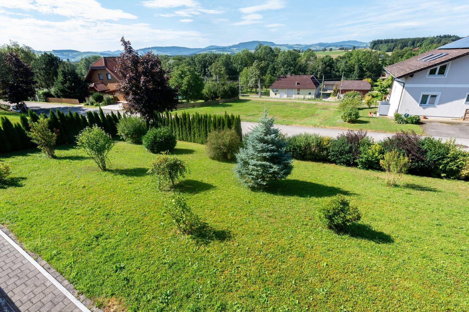 Aussicht von Balkon