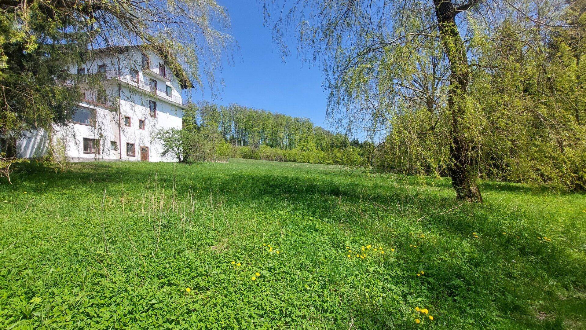 Großzügige Grünflächen