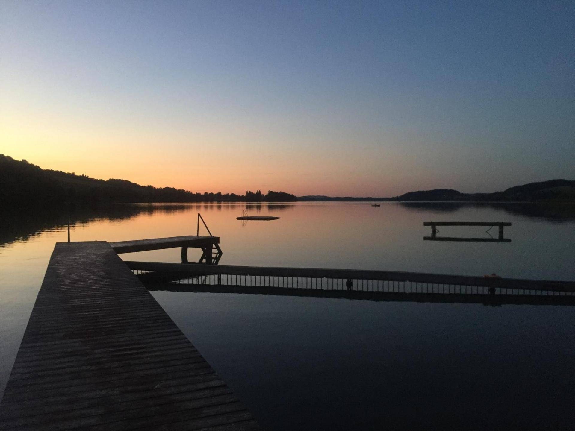 Abendstimmung am See