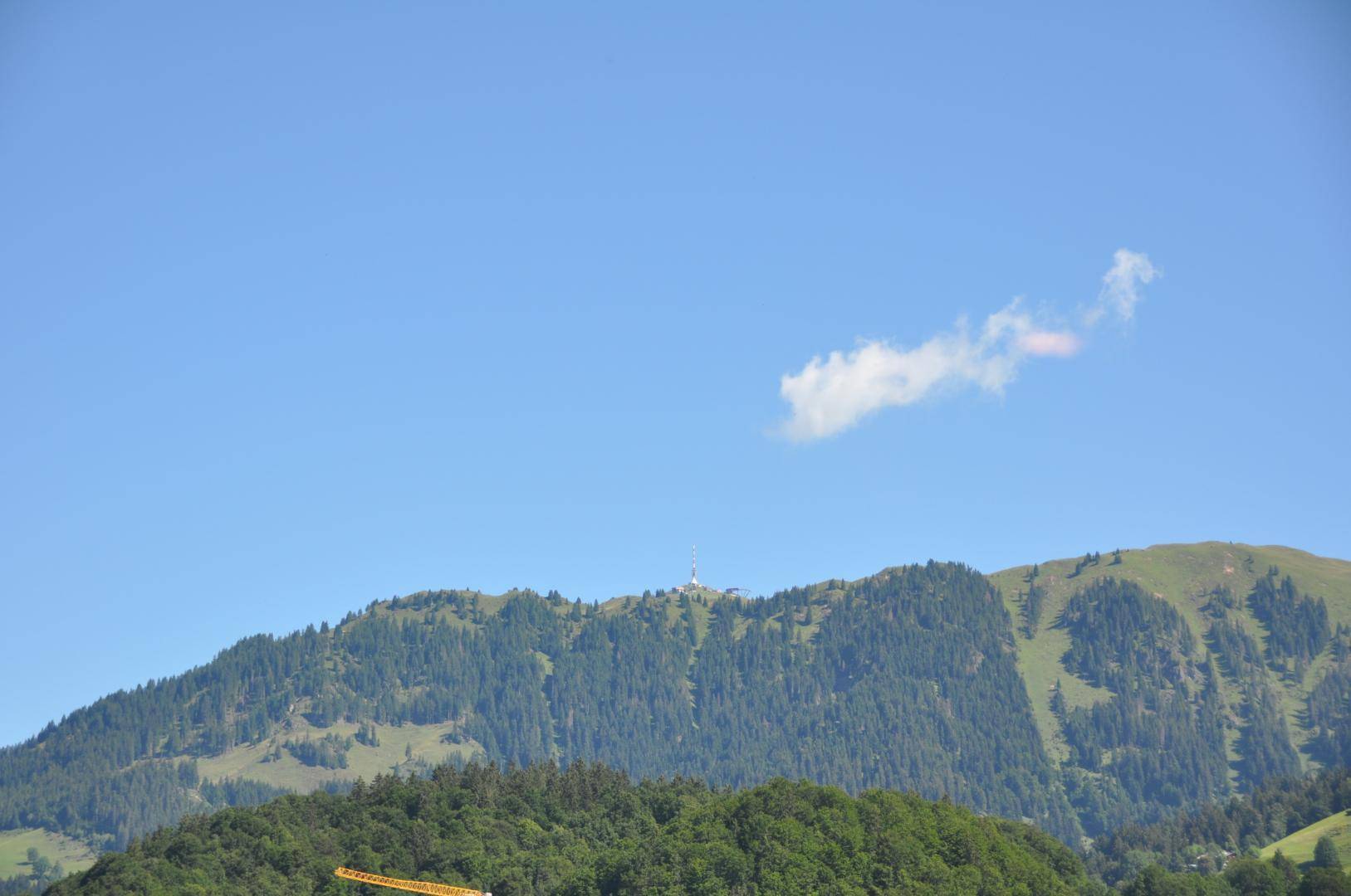 Blick auf das Kitzbühler Horn