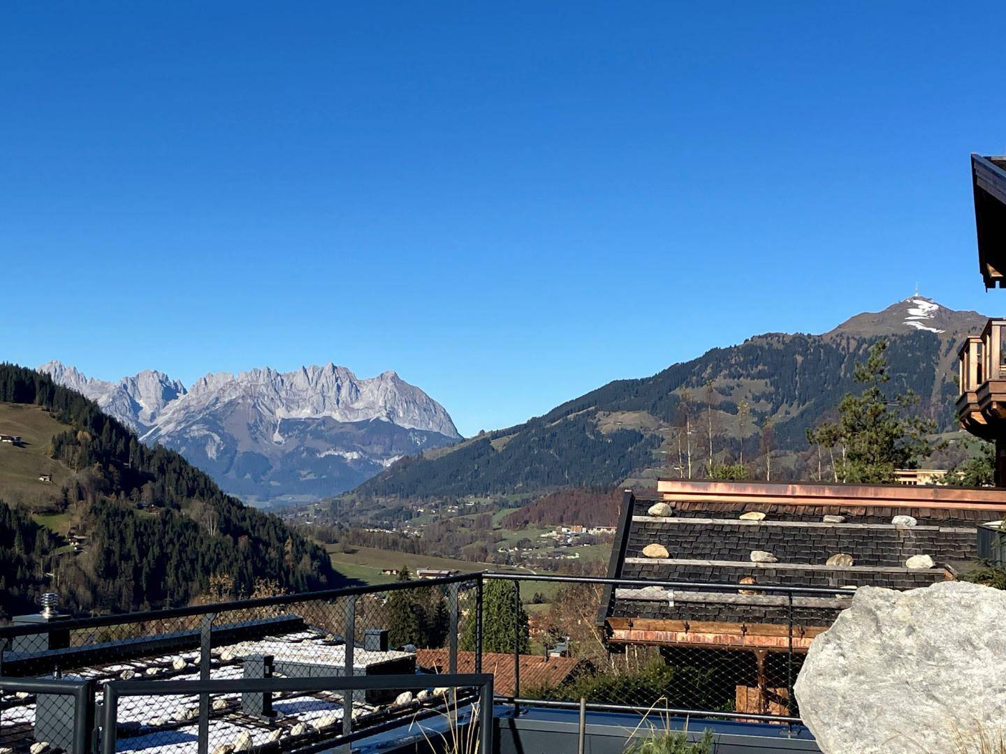 Blick auf den Wilden Kaiser