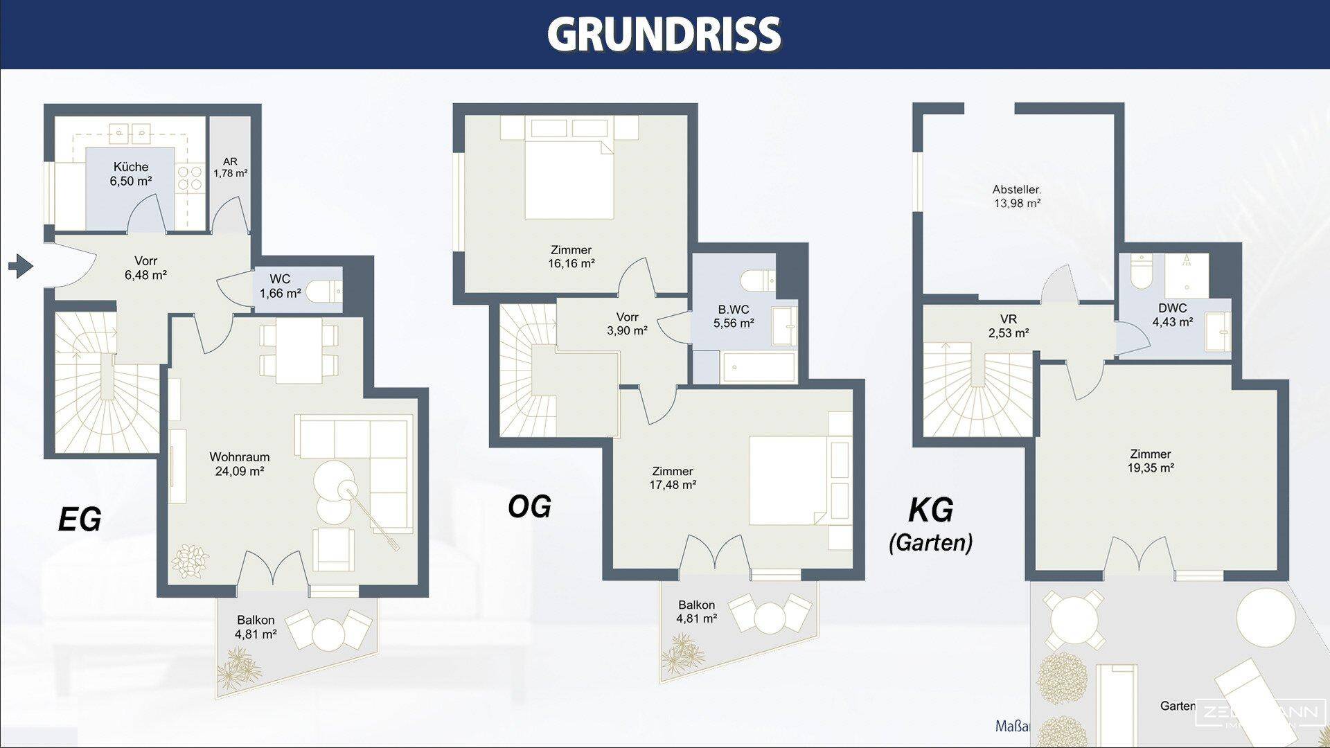 Grundriss 2D