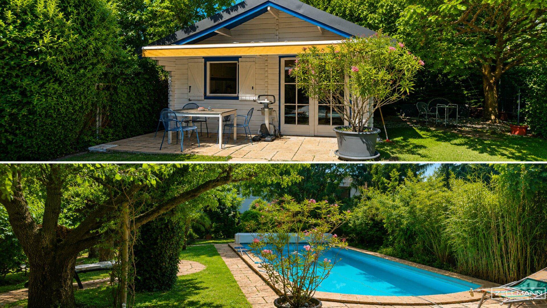 Architektenhaus mit Garten, Pool und außergewöhnlich flexiblem Raumkonzept | ZELLMANN IMMOBILIEN - Ansicht 5