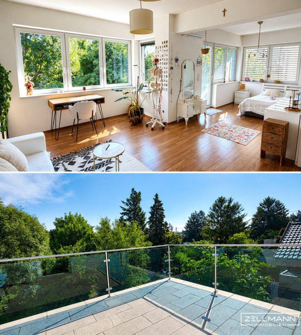Architektenhaus mit Garten, Pool und außergewöhnlich flexiblem Raumkonzept | ZELLMANN IMMOBILIEN - Ansicht 2