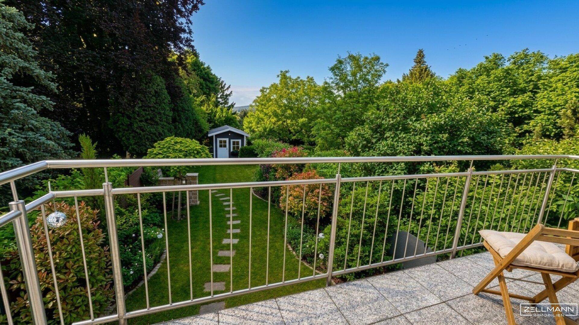 Modernes Wohnen am Grünrand Wiens – elegantes Haus mit Südgarten nahe den Maurer Weinbergen | ZELLMANN IMMOBILIEN - Ansicht 3