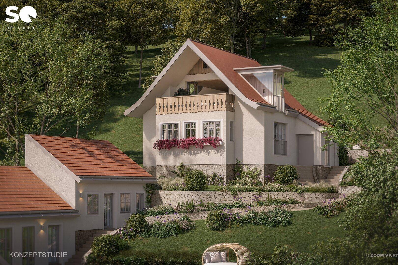 #SQ - SELTENE GELEGENHEIT IN DÖBLING – GRUNDSTÜCK MIT BESTAND IN IDYLLISCHER GRÜNRUHELAGE - Ansicht 6