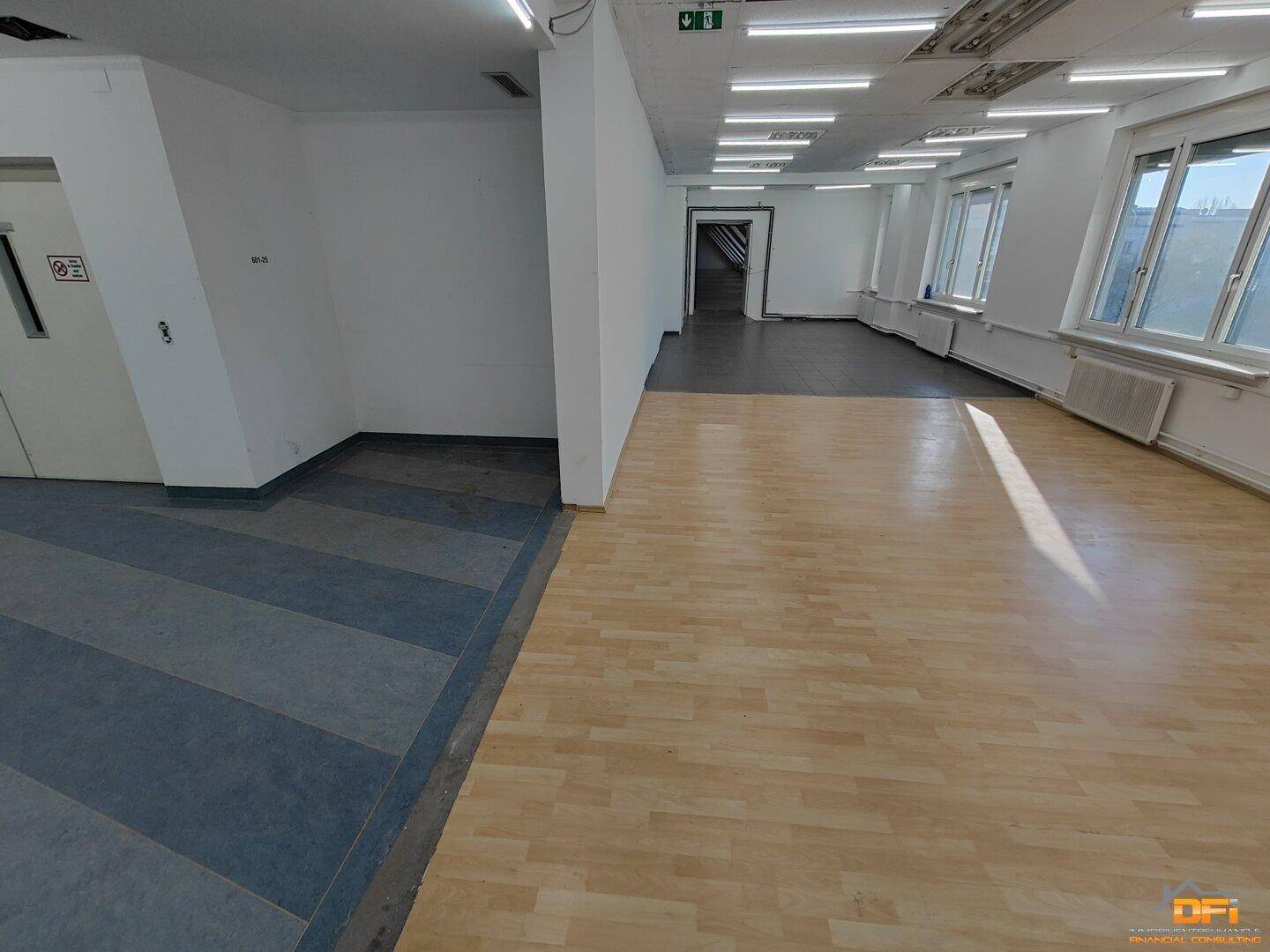 Gut geschnittenes Büro in guter Lage nahe U6 &amp; Handelskai - Widok 2