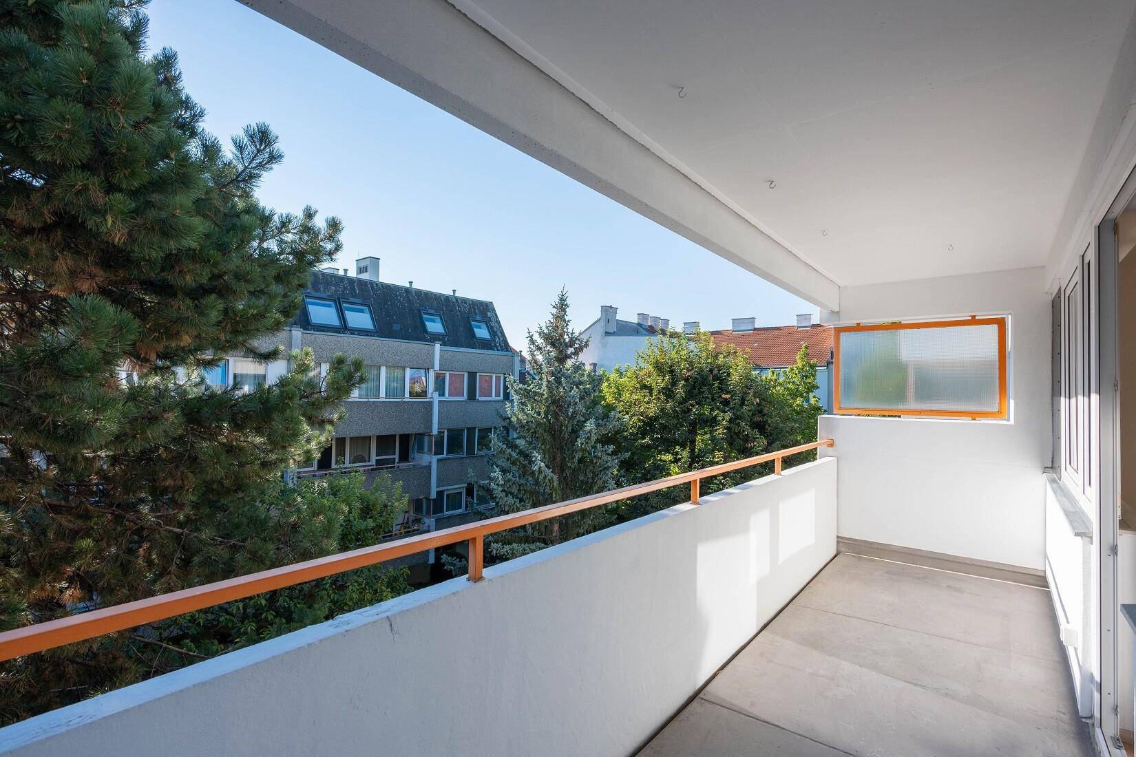 Loggia mit Aussicht