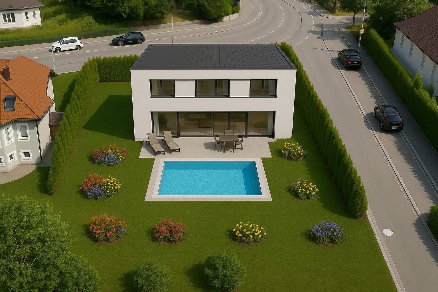 KI generiert - Beispiel eines Hauses