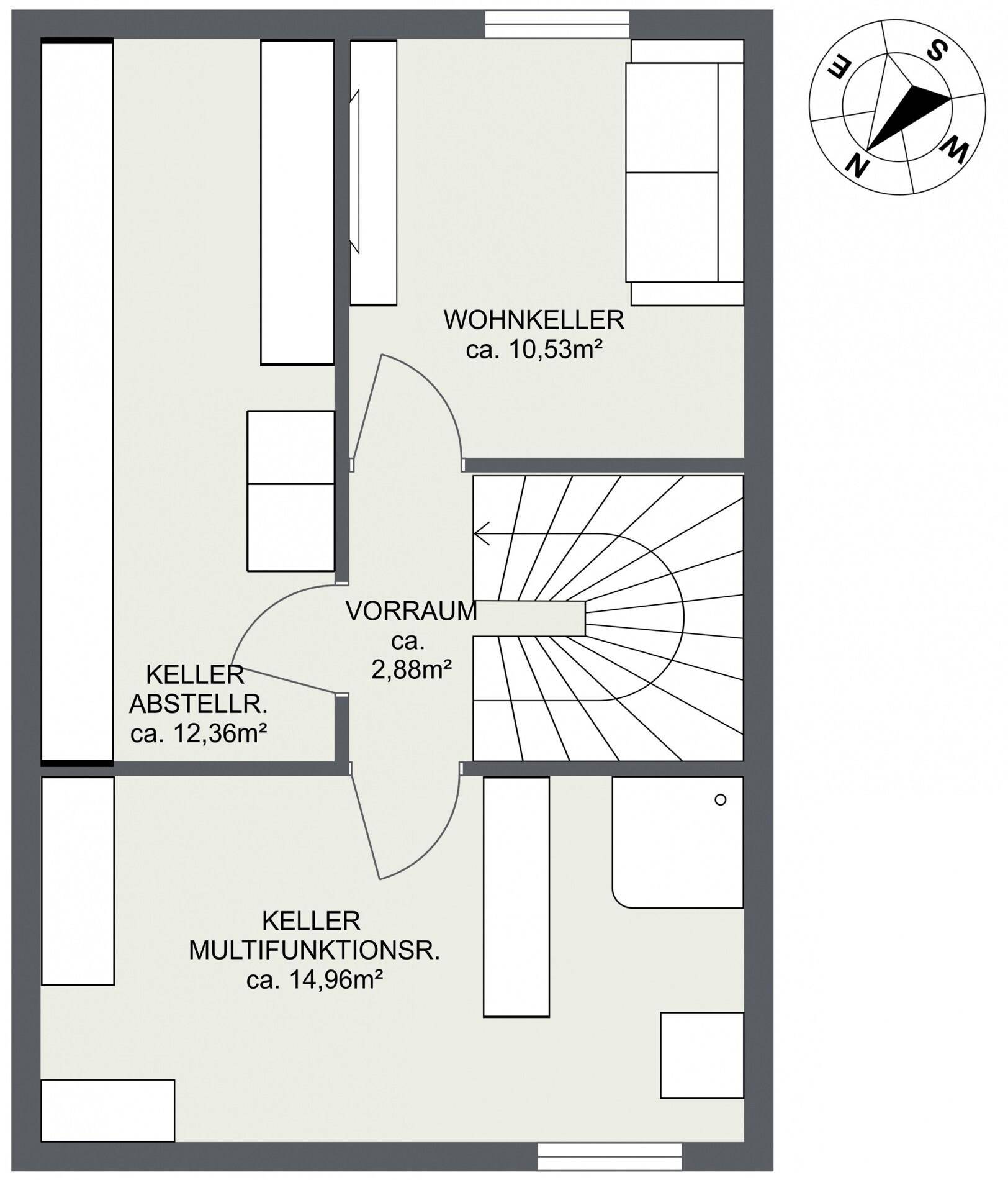 Grundriss Untergeschoss
