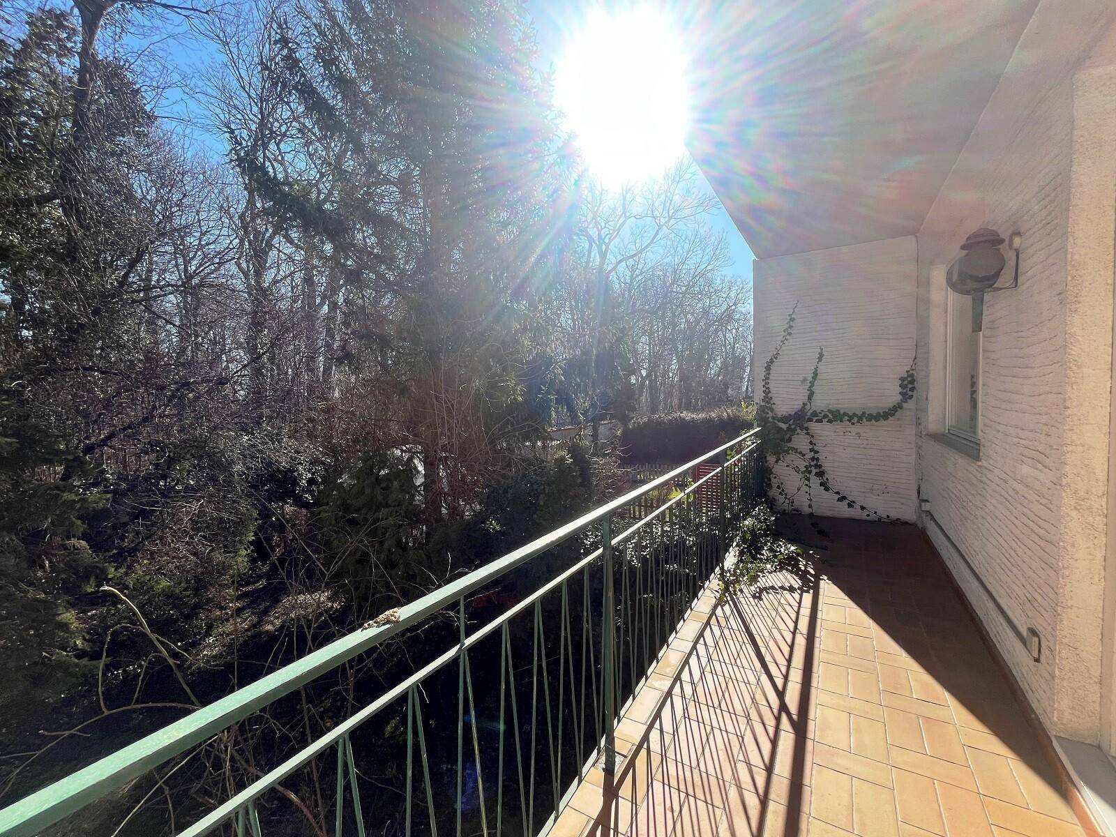 Loggia mit Blick Richtung Südosten