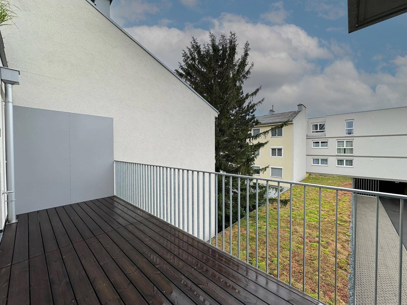 Großer Balkon