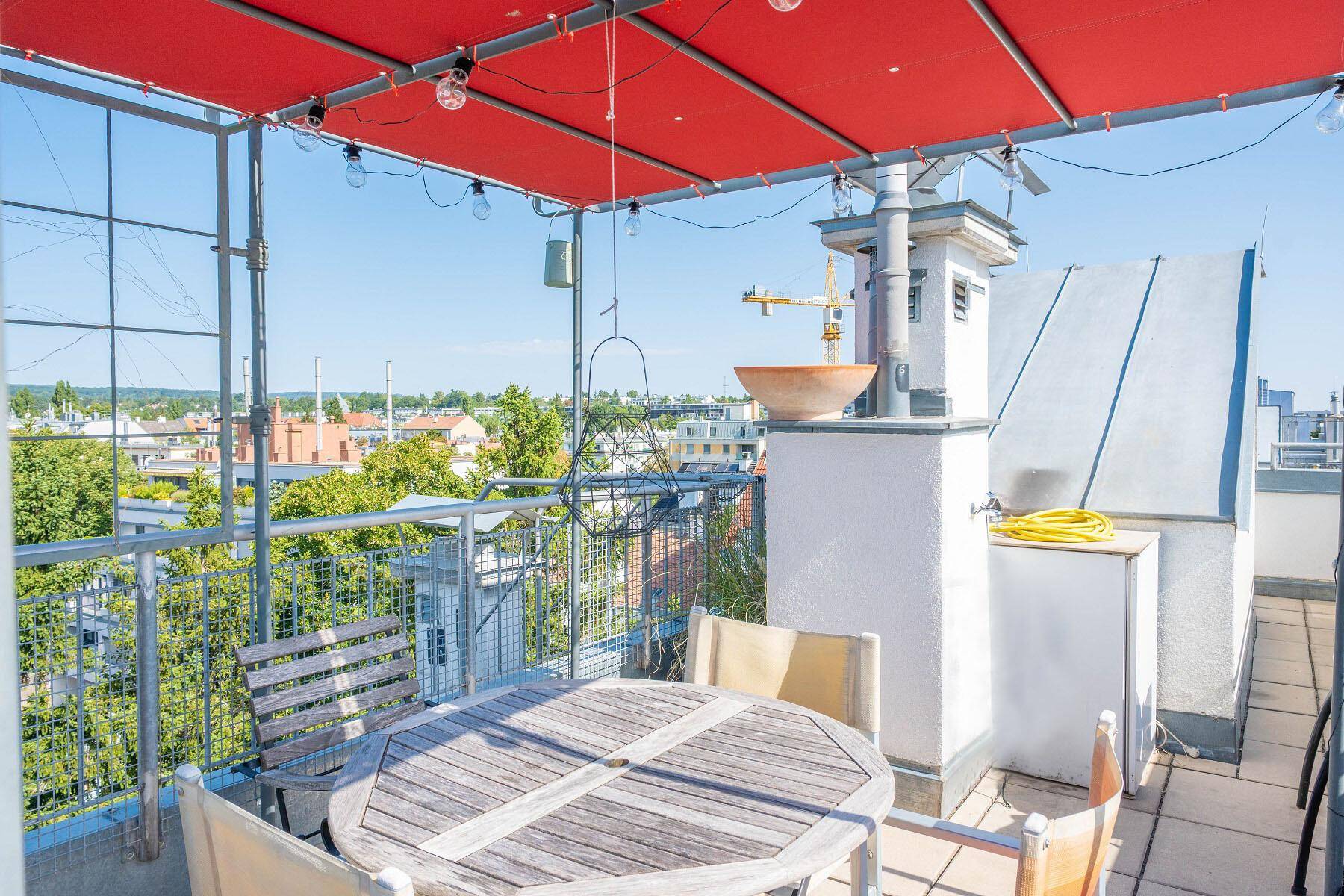 Dachterrasse nach Absprache zum Mitbenützen