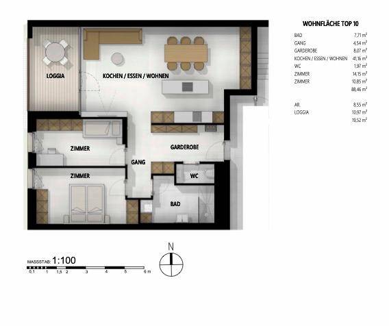 Architektonisch hochwertiger Neubau in Top-Lage von Scharnitz! Top 10 – další