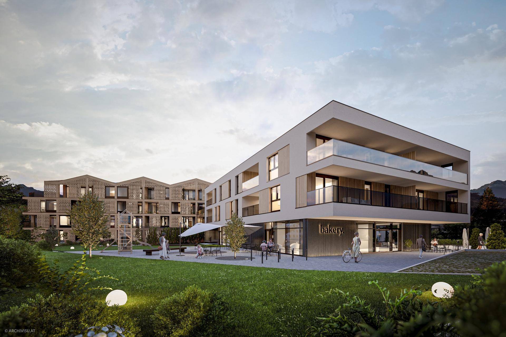 Scharnitz - Architektonisch hochwertiger Neubau in bester Lage! Top 06 - Vaade 2