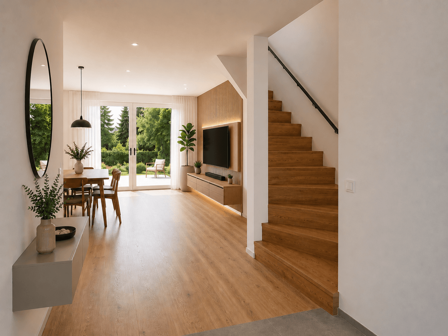Modernes Reihenhaus mit Eigengarten und Terrasse in attraktiver Lage von Villach - View 4
