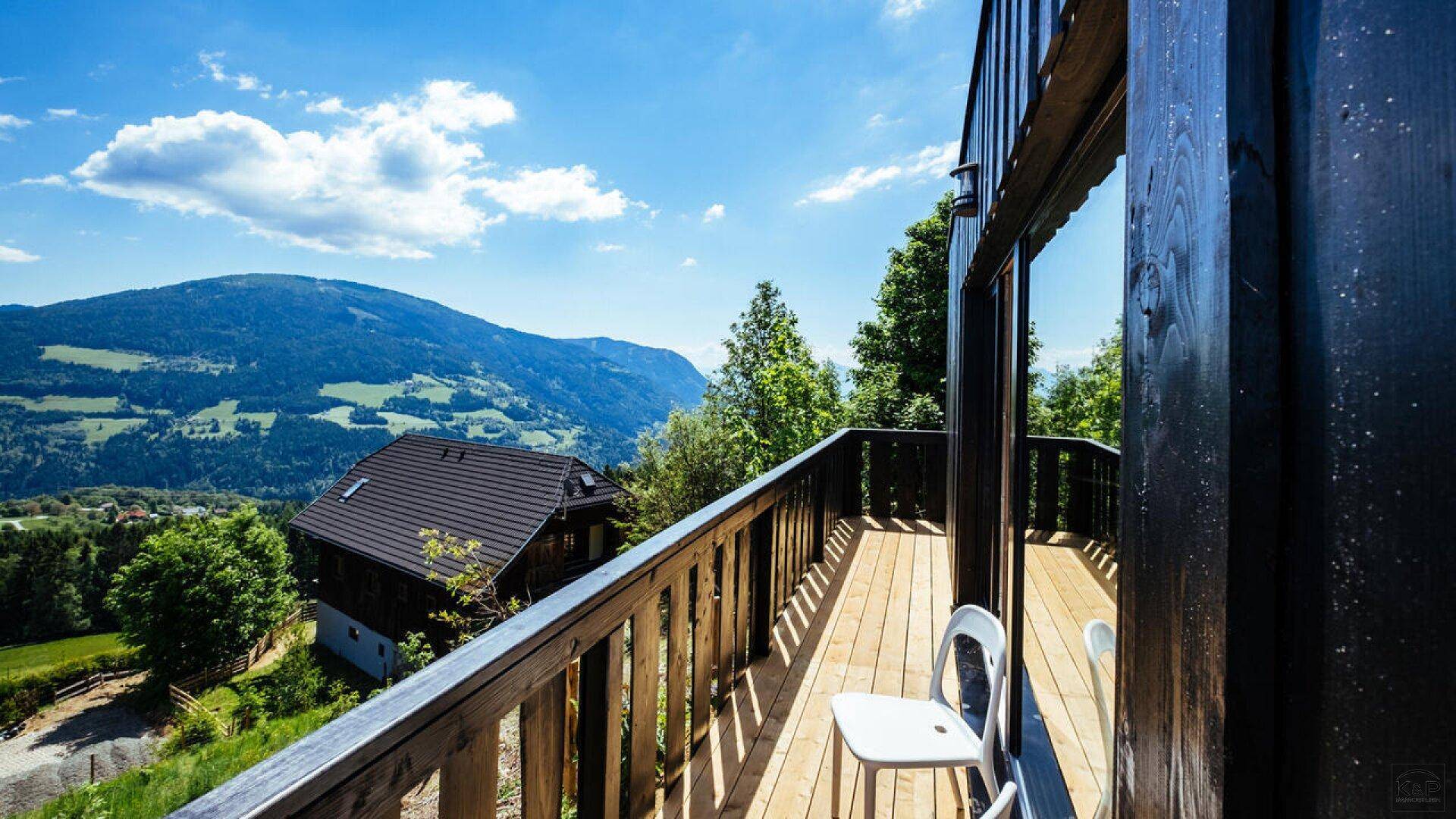 Alpines Refugium mit Weitblick – Exklusives Anwesen mit Chalet und vier Tiny Houses in den Kärntner Nockbergen - Widok 3