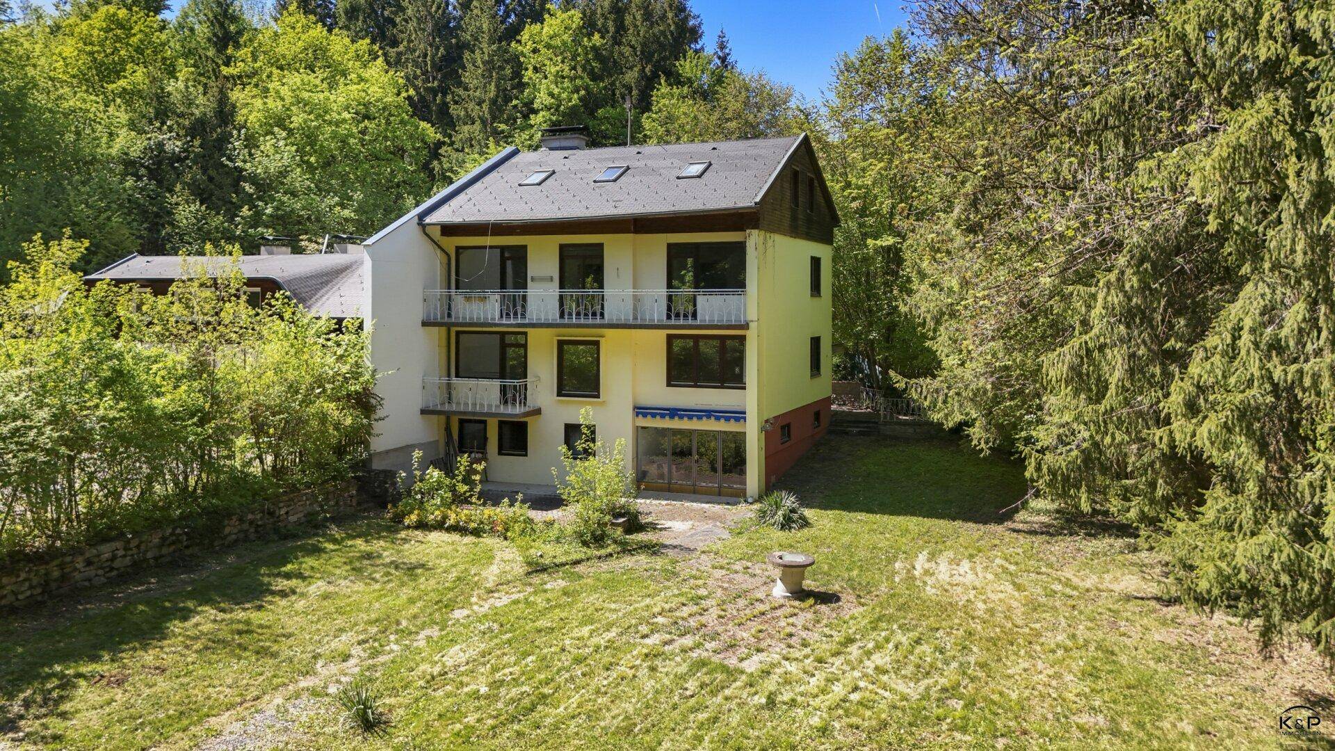 Besondere Liegenschaft in Pörtschach – eingebettet in die Natur und nahe dem türkisblauen Wörthersee - Ansicht 4