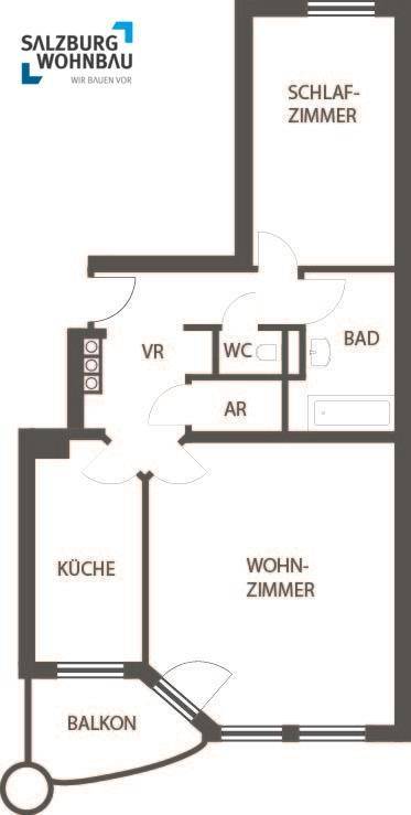 Wohnungsplan Sparkassenstraße 9, 10, 11 - Top 21