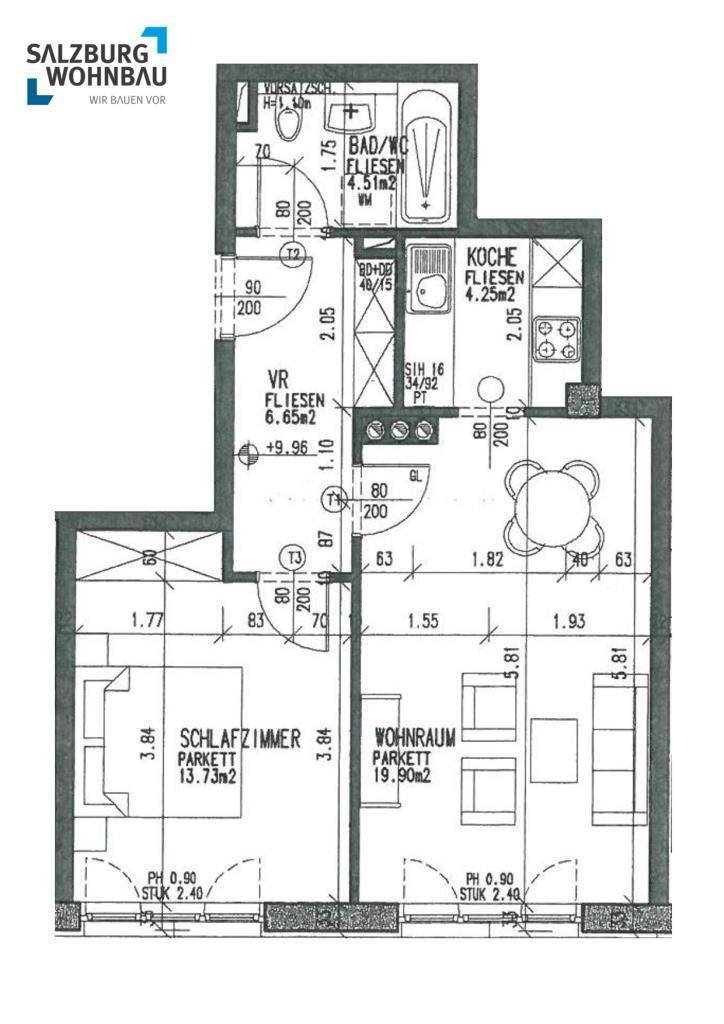 Wohnungsplan