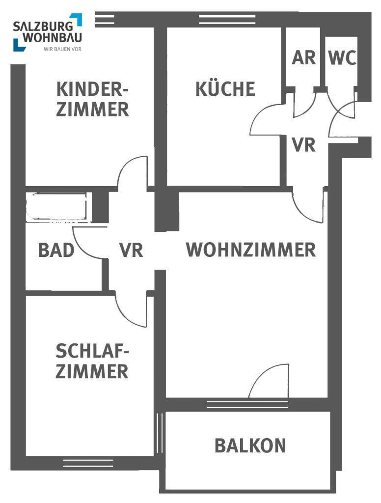 Wohnungsplan Top 7 DG