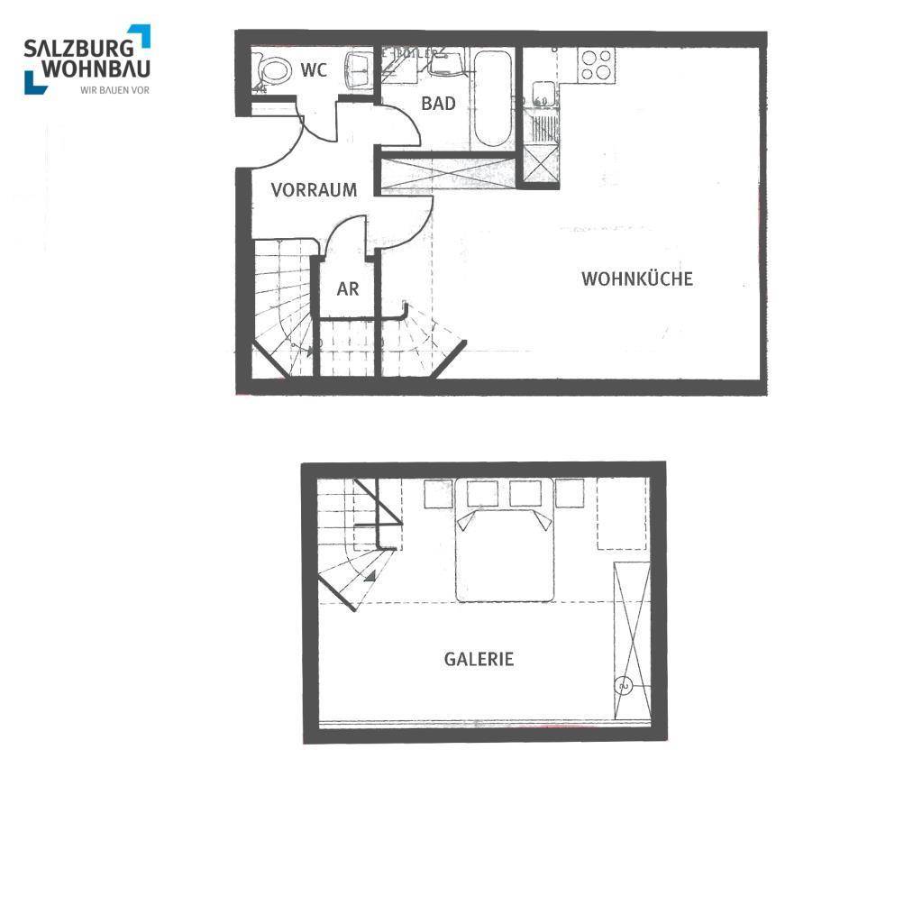 Wohnungsplan Top 11