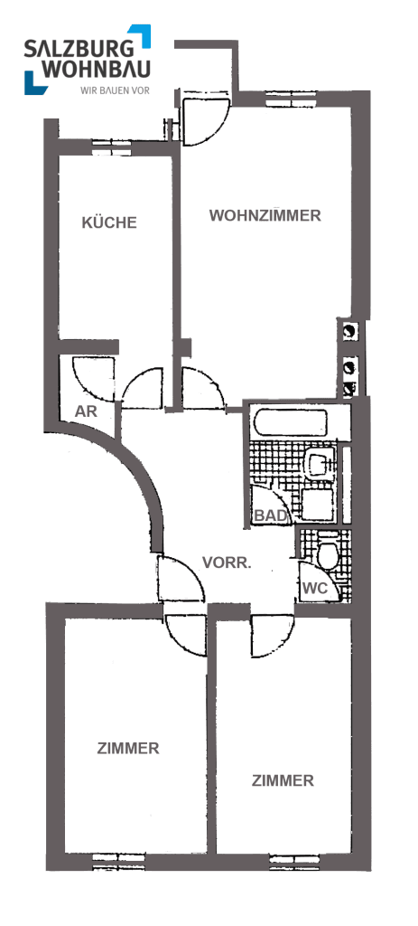 Wohnungsplan