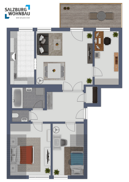 Wohnungsplan