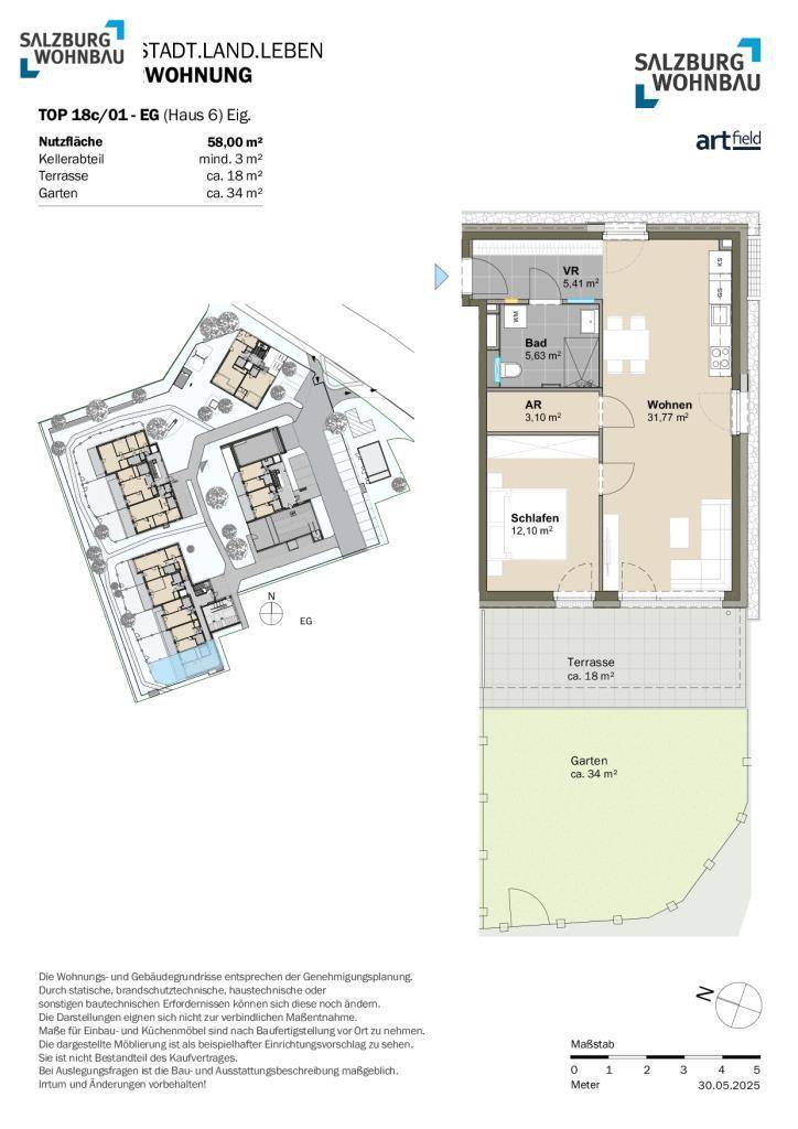 Wohnungsplan Top 01