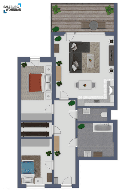 Wohnungsplan