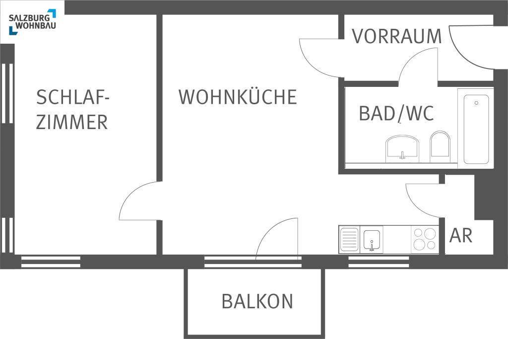 Wohnungplan Top 3