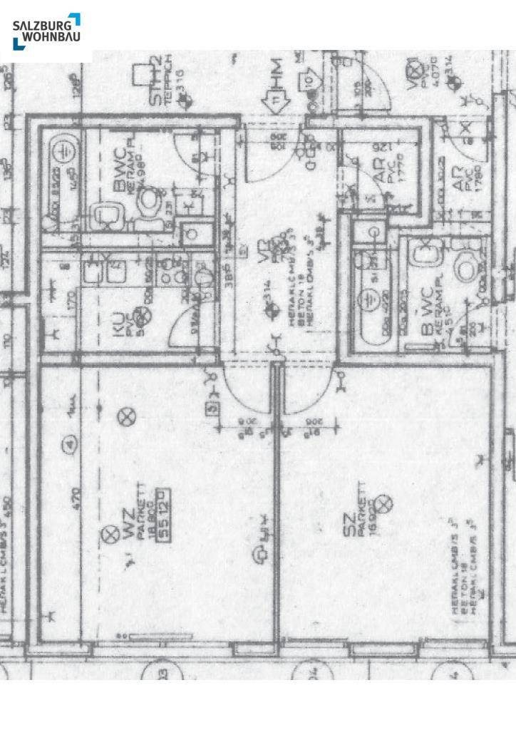 Wohnungsplan 1. OG