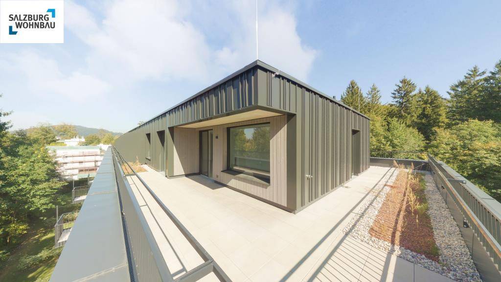 Einzigartige 3 Zimmer Dachgeschoßwohnung mit großer Dachterrasse in absoluter Ruhelage