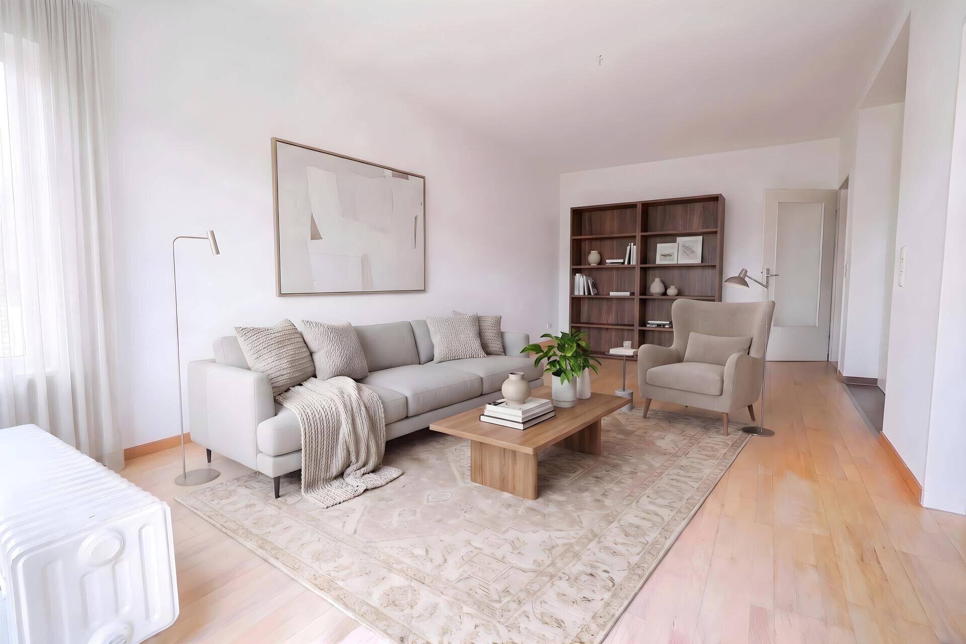 Wohnzimmer / Möblierungsvorchlag
