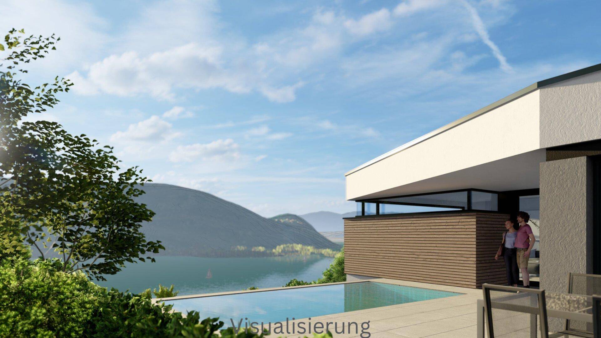 IHR EXKLUSIVER RÜCKZUGSORT AM OSSIACHER SEE! SENSATIONELLES BAUGRUNDSTÜCK INKLUSIVE EINEM BEWILLIGTEN EINFAMILIENWOHNHAUS MIT UNBESCHREIBLICHEM SEE-, BERG- UND WEITBLICK! - Flere