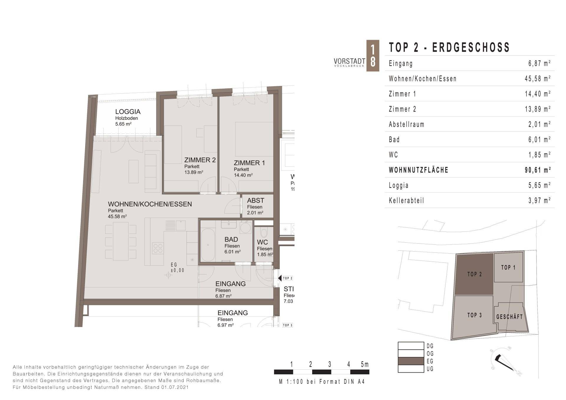 Plan - Top 02 - Erdgeschoss