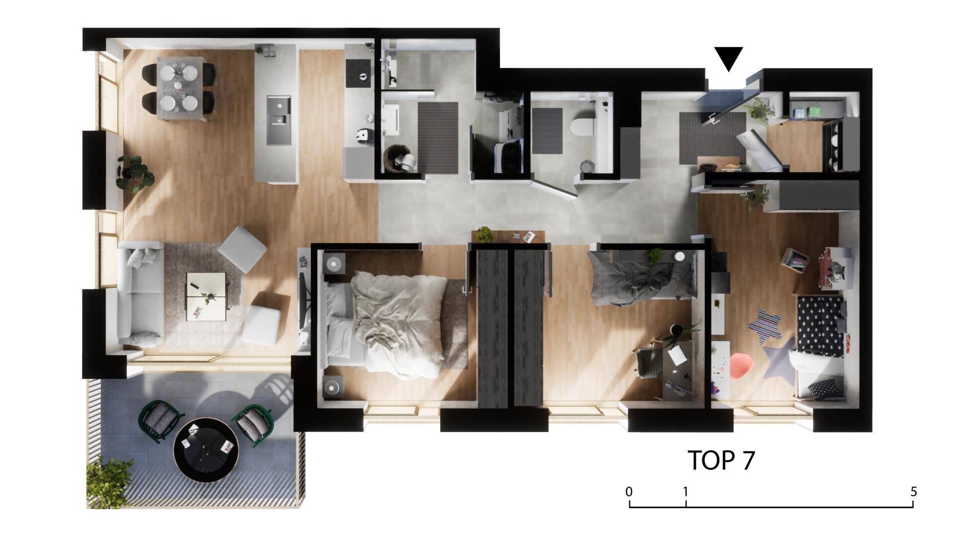 Visualisierung Grundriss