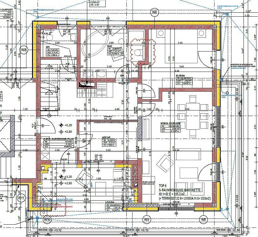 Plan Erstgeschoß