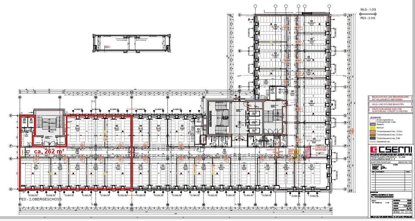 Teifläche 2.OG mit ca. 262 m²