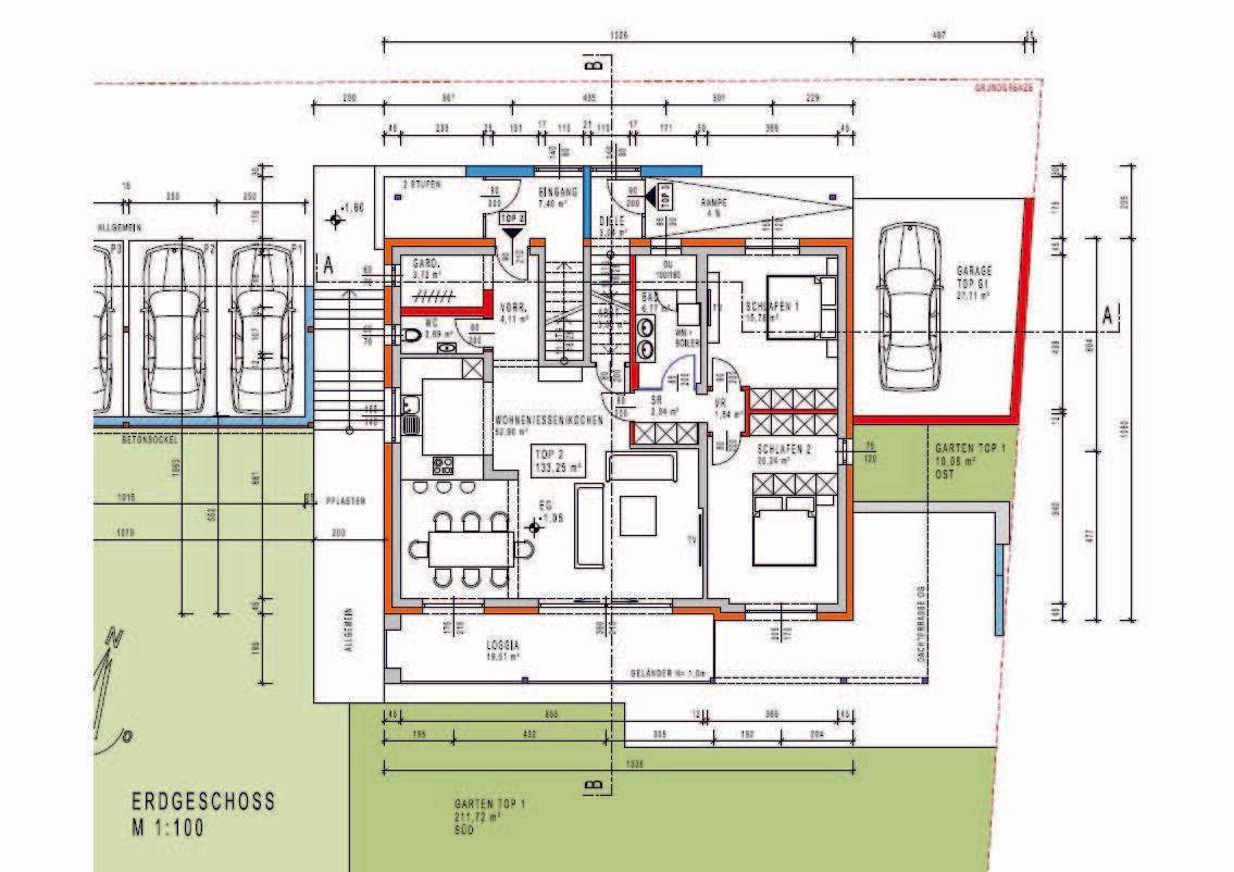 Plan Top 2 Erdgeschoss