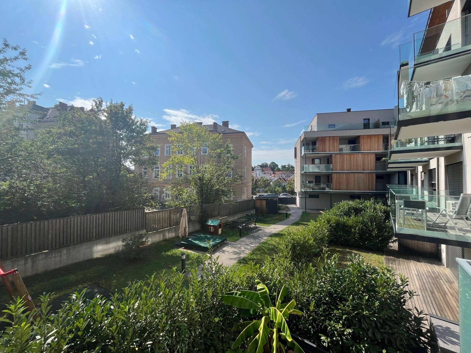 Balkon Ausblick