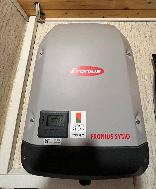 Fronius Wechselrichter der PV Anlage